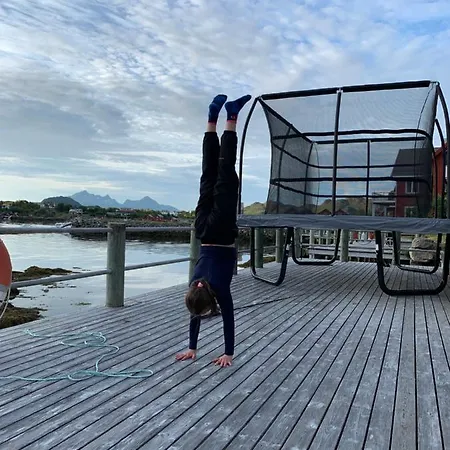 別荘 Delicate Ocean Front House - Rorbu Style バルスタ